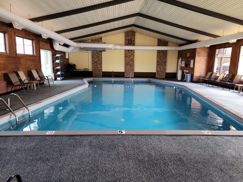 Pool Area with Outside Deck